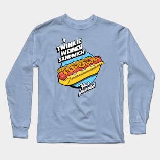 Twinkie Weiner Sandwich Long Sleeve T-Shirt